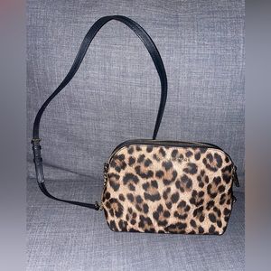 Michael Kors Cheetah Purse with Adjustable Strap
